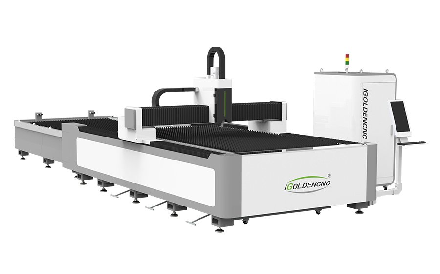 fiber laser cutting machine with exchange table