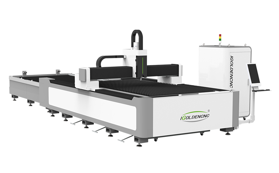 fiber laser cutting machine with exchange table